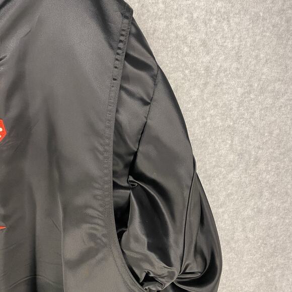 Vintage Binion's Horseshoe Satin Jacket Las Vegas Casino Adult M - Picture 4 of 9